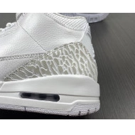 429487-111 'Triple Jordan PS White' Air Retro 3 0808